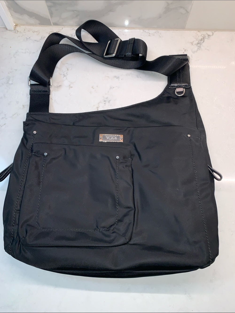 Tumi Voyageur Sumatra Black Large Crossbody Bag
